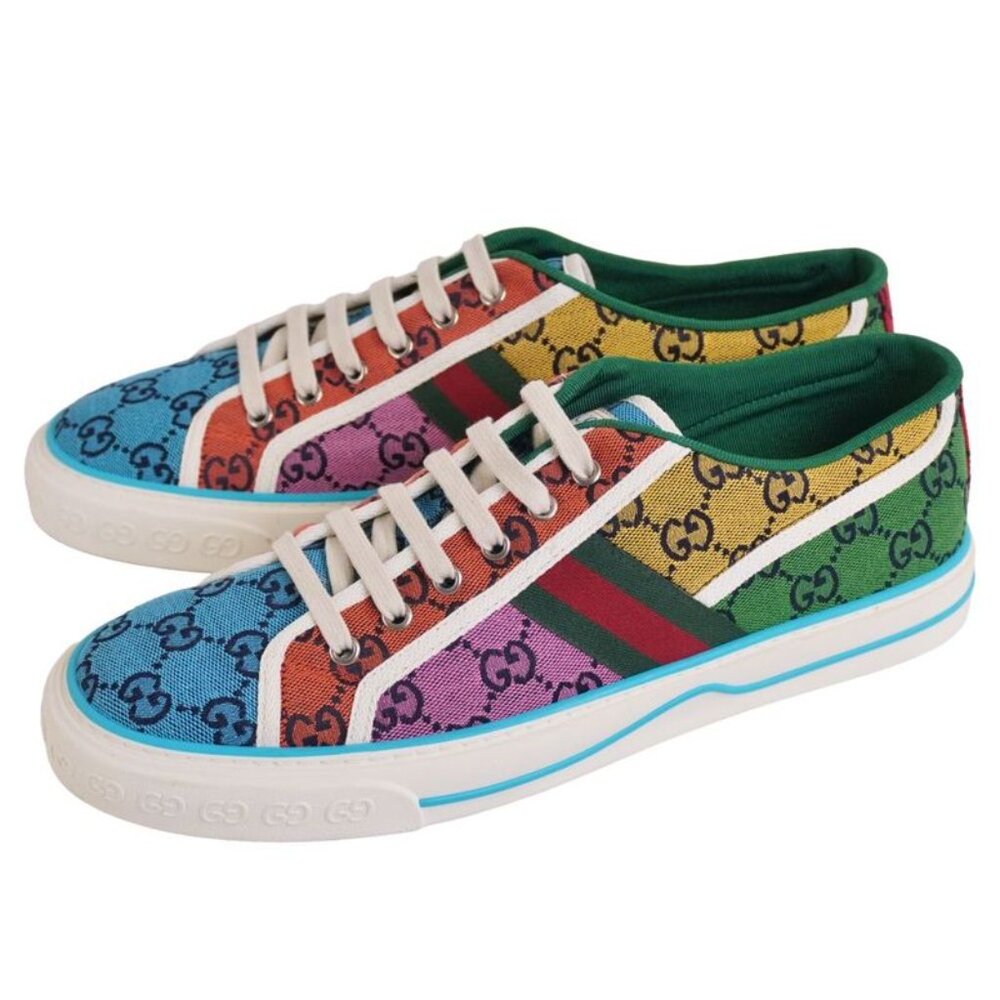 Gucci Tennis Sneakers Low Cut Cap Condition Description - Picture 2 of 9